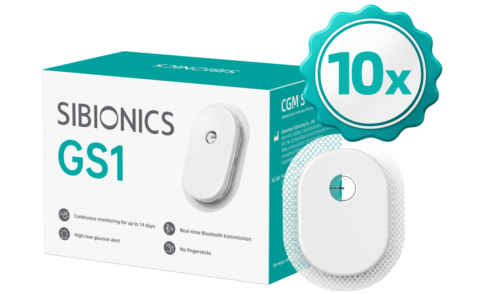10'lu SIBIONICS GS1 Paket