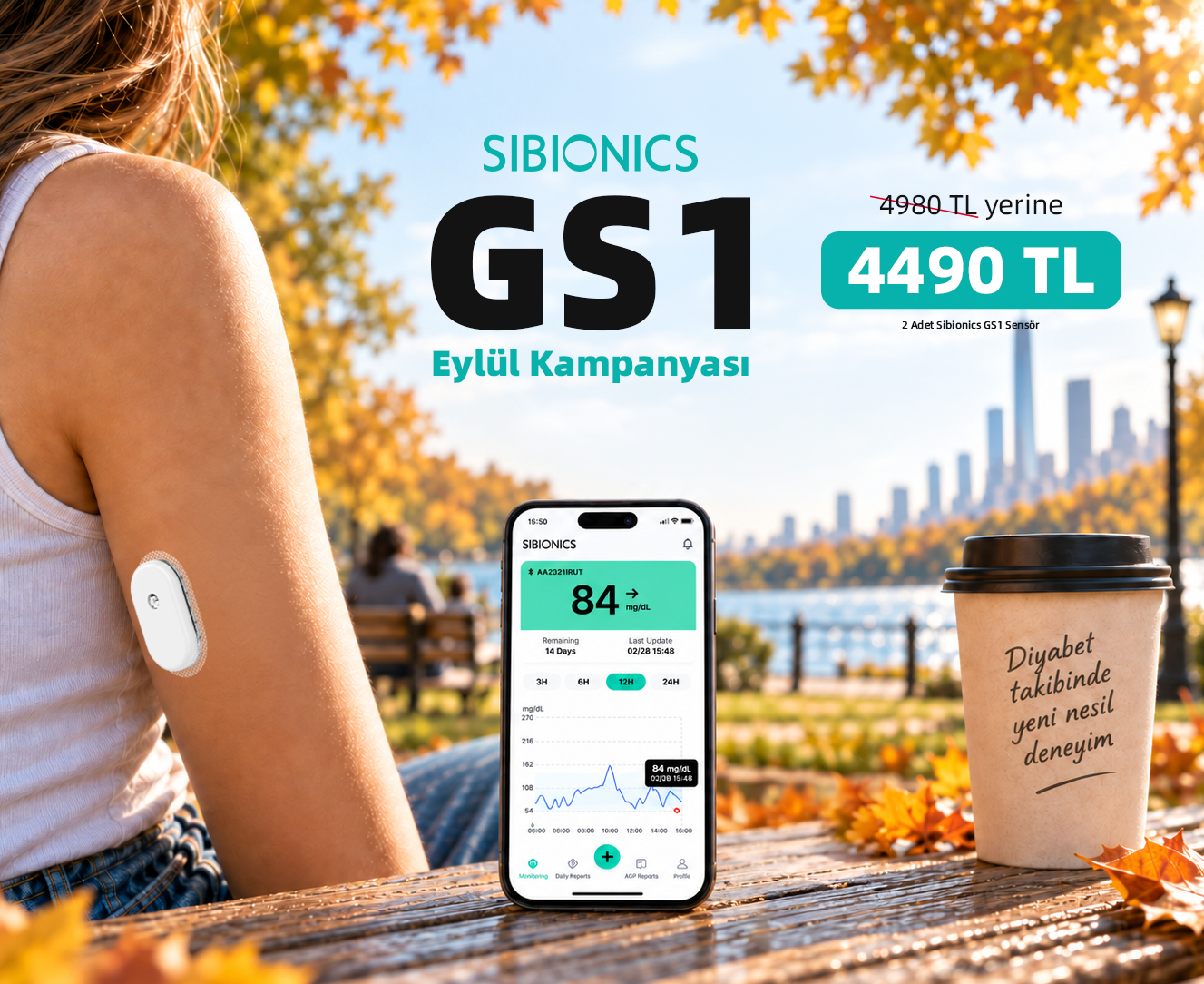Sibionics GS1 2'li Eylül Kampanyası